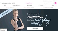 Desktop Screenshot of camille.co.uk